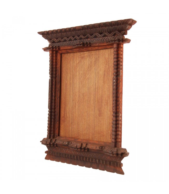 Crafted Wooden Photo Frame Wooden Frame From Nepal