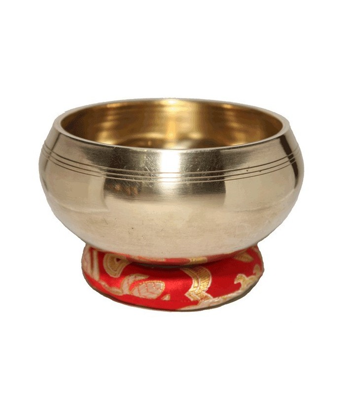 Gold Colored Seven Metal| Tibetan Singing Bowl From Nepal