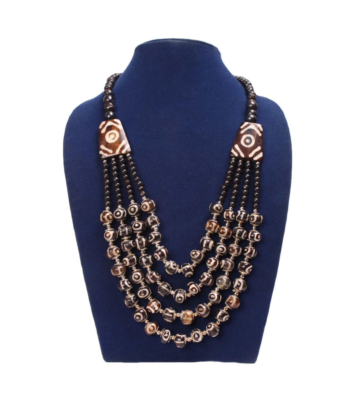 Multi Strand Bone Bead Jewelry| Bone Jewelry From Nepal