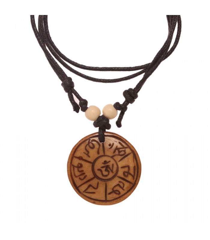 Round Tibetan Mantra Locket| Buy Tibetan Locket From Nepal Online