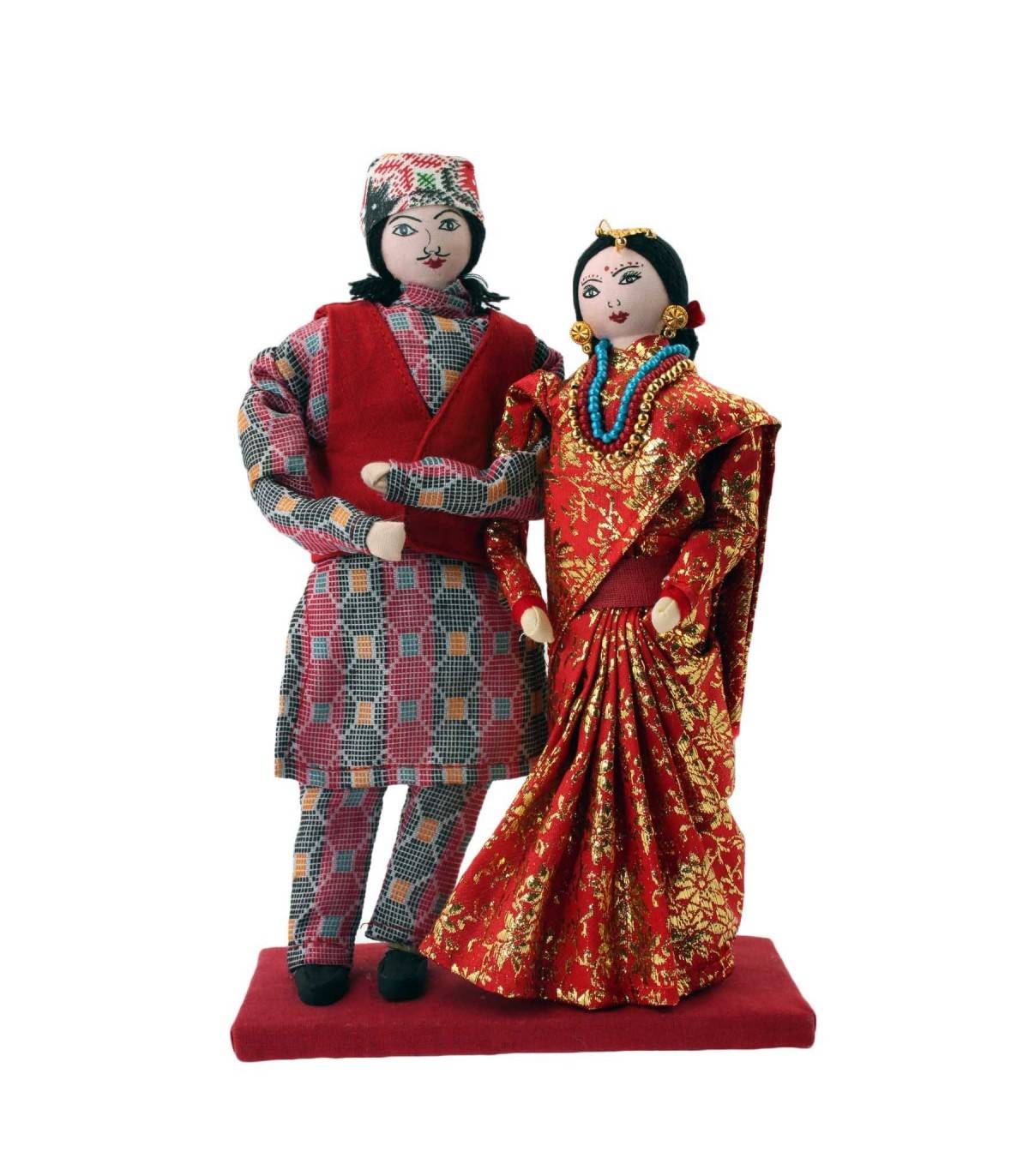 clay couple doll